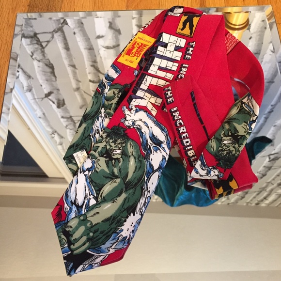 Marvel Incredible Hulk Neck Tie